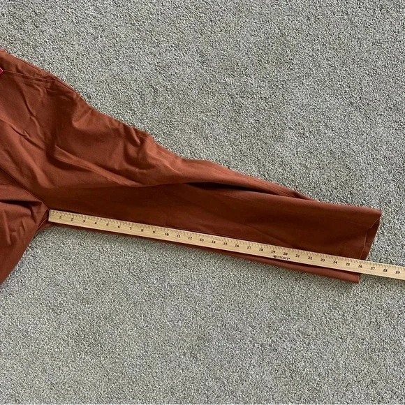 Spanx On The Go Ankle Slim Straight Pant Bronze Glow Size XL #20365R - Picture 7 of 7